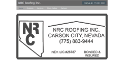 Desktop Screenshot of nrcroofinginc.com